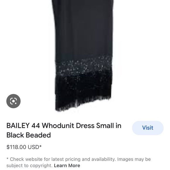 Bailey 44 Whodunnit Dress New Year’s Eve Party Size Small - Picture 2 of 9